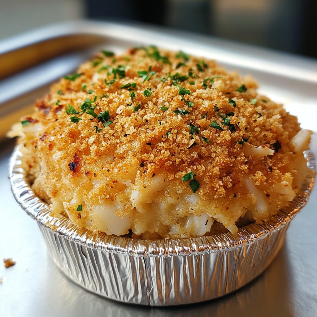 Crab-forward with a crisp, luxurious finish
