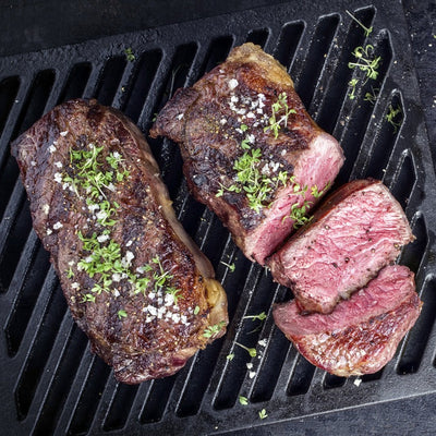 Australian Wagyu BMS 8-9 NY Strip Steaks Recipe