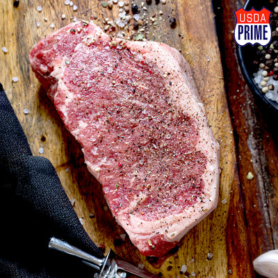 Dry-Aged USDA Prime NY Strip Steak Recipe