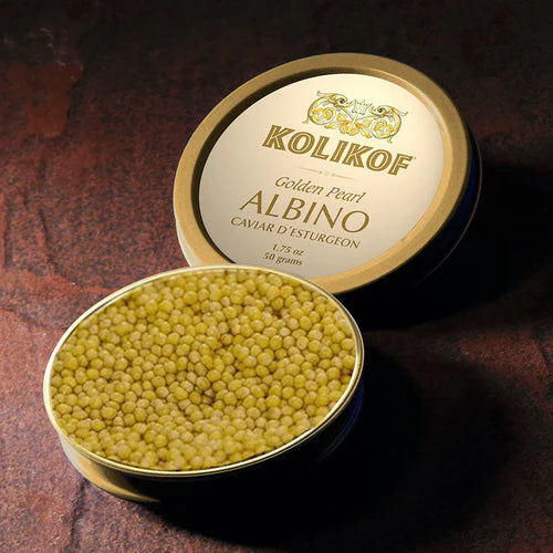 What is albino caviar?