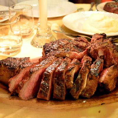 Filete Porterhouse Prime USDA añejado en seco Bistecca alla Fiorentina