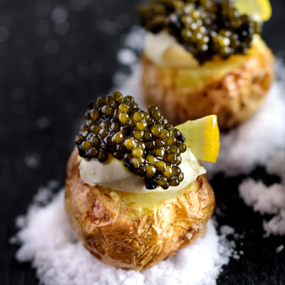 Caviar Baked Potato