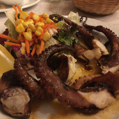 Grilled Spanish Octopus with Lemon and Paprika