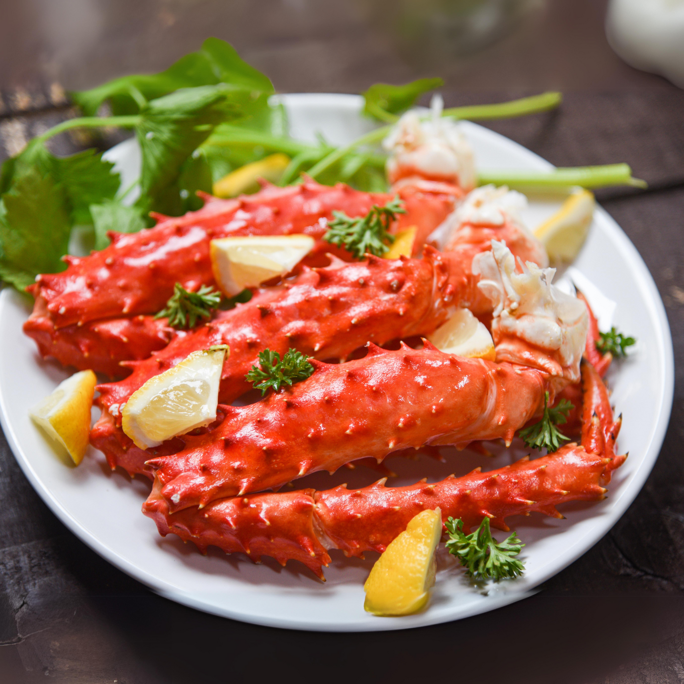 Live Norwegian Red King Crab 6lbs