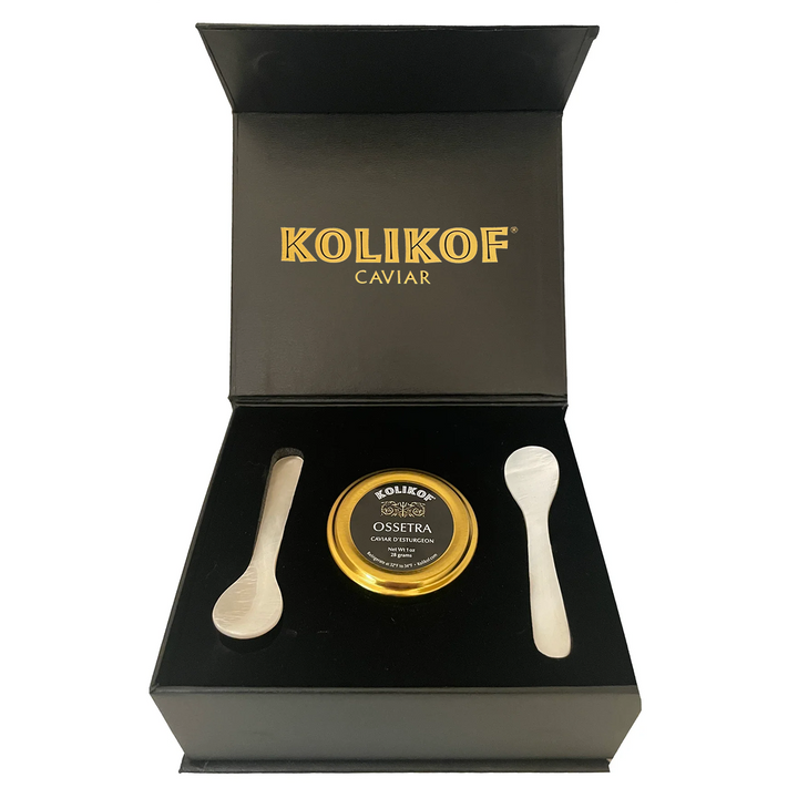 Holiday Caviar Gift 28g - (Gift Box, 2 Spoons & 1 Key)