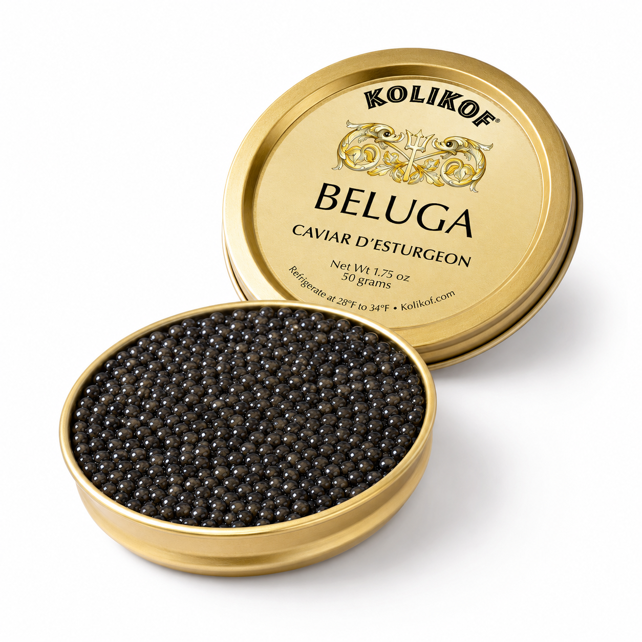 Caviar Beluga de pura raza