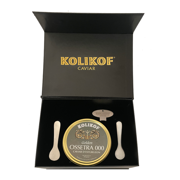 Holiday Caviar Gift 250g - (Gift Box, 2 Spoons & 1 Key)