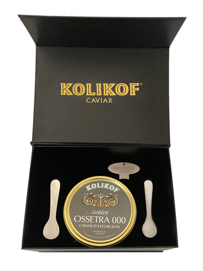 Holiday Caviar Gift - One 250g Caviar (Gift Box, 2 Spoons & 1 Key)