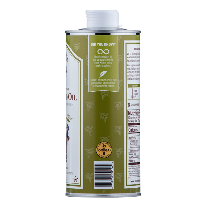 Aceite de semilla de uva (250ml)