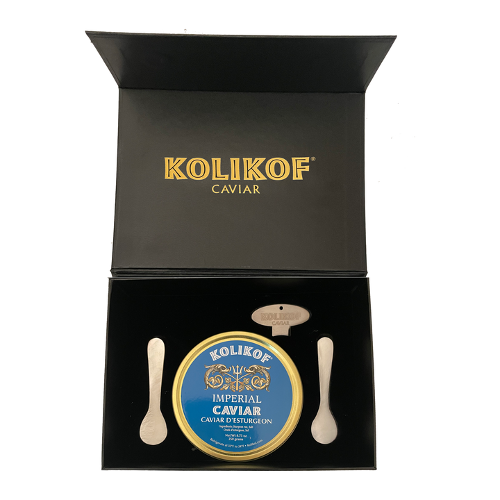 Holiday Caviar Gift 250g - (Gift Box, 2 Spoons & 1 Key)