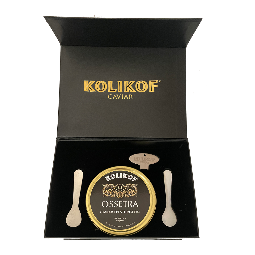 Holiday Caviar Gift 250g - (Gift Box, 2 Spoons & 1 Key)