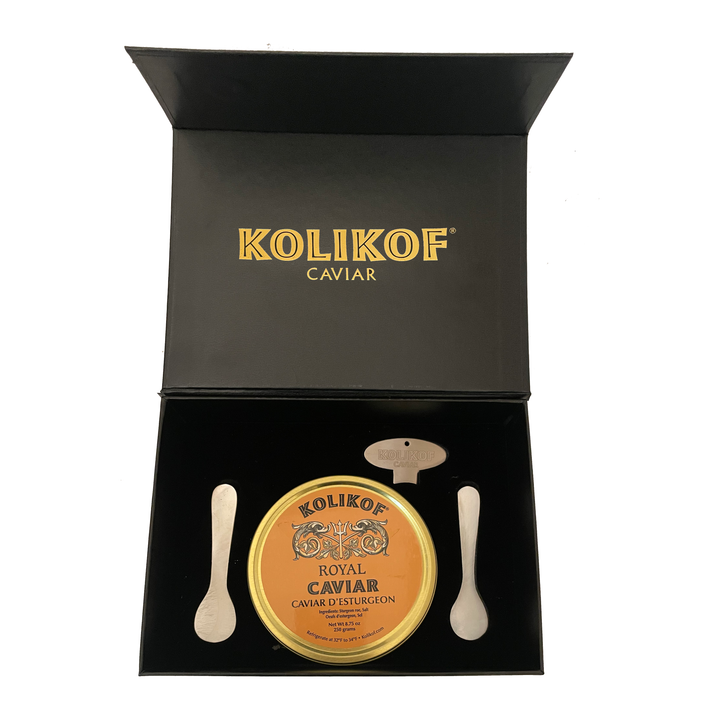 Holiday Caviar Gift 250g - (Gift Box, 2 Spoons & 1 Key)