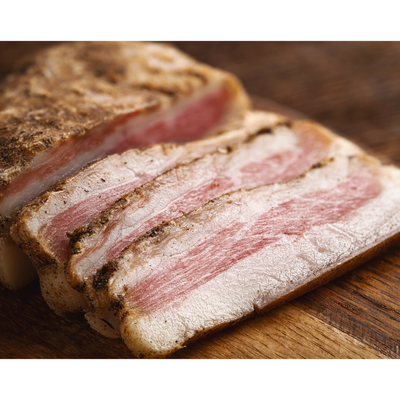 Italian Dry-Cured Pork Jowl (Guanciale) - 1lbs