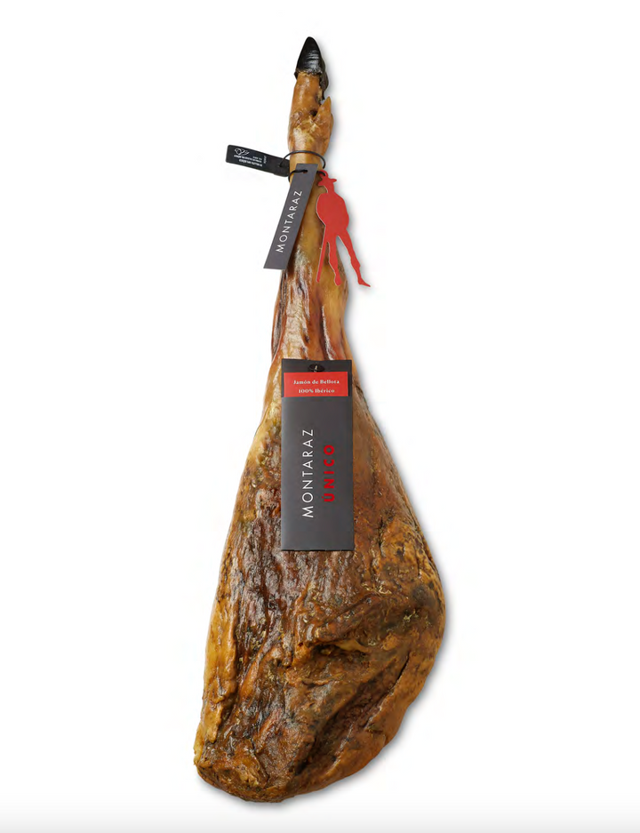 Montaraz Jamón Bellota Acorn Fed 100% 伊比利亚火腿 UN1CO Pata Negra 带骨