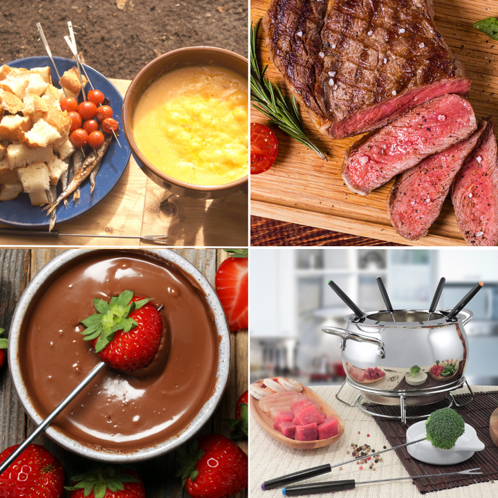 Set amantes de la fondue gourmet