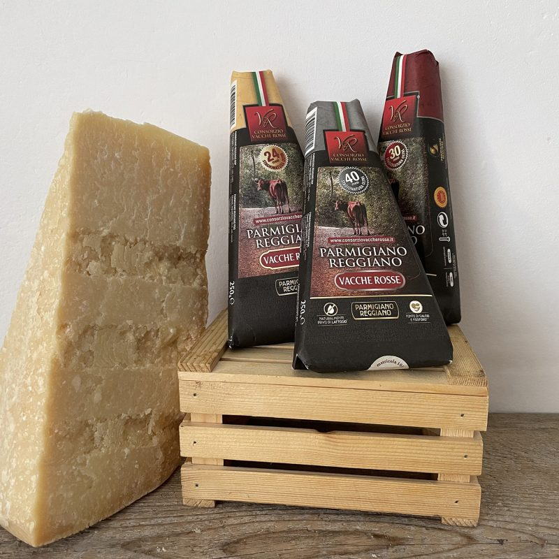 Parmigiano-Reggiano - Vacche Rossa Cheese–Aged 24-40 Months