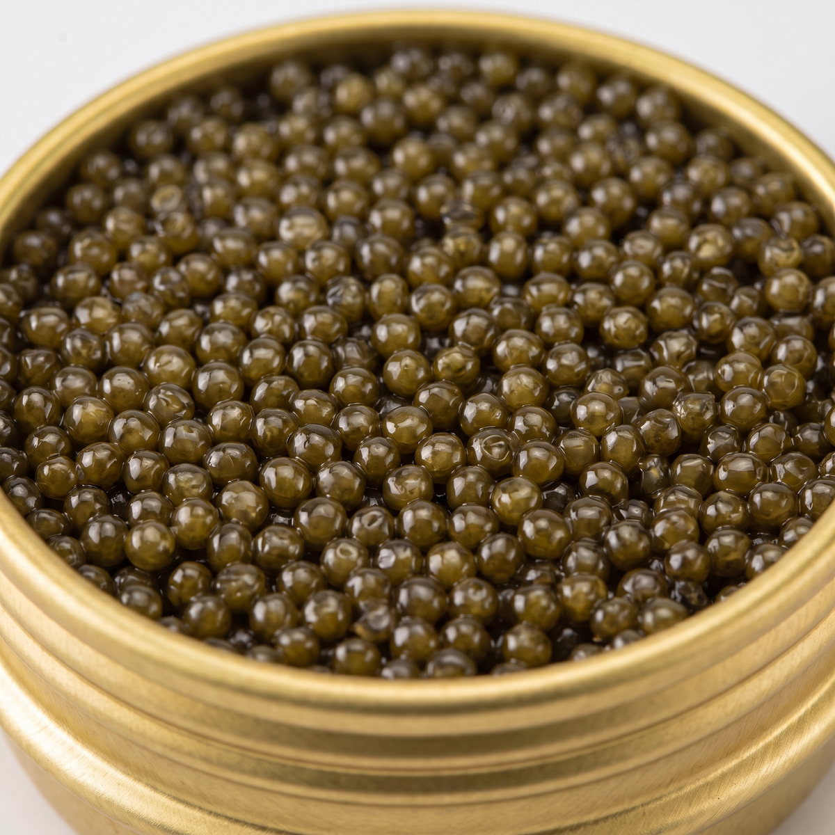 Creamy, buttery Kaluga with large glossy pearls