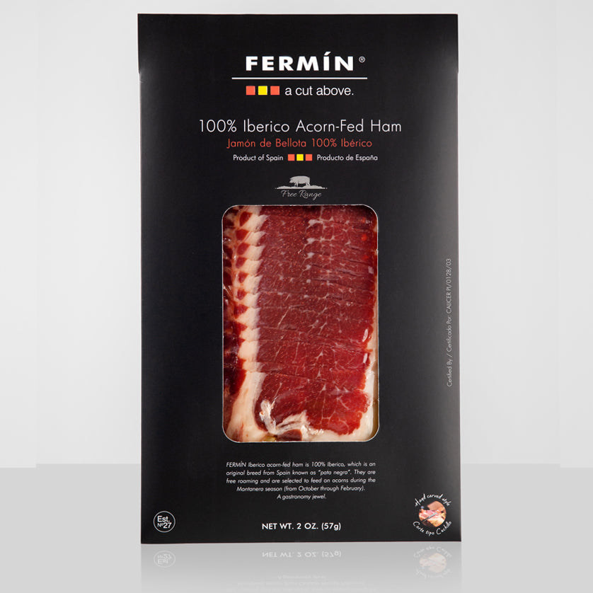 Fermin A Cut Above 100% Iberico Ham - Acorn Fed - (2 oz. Pre-Sliced)