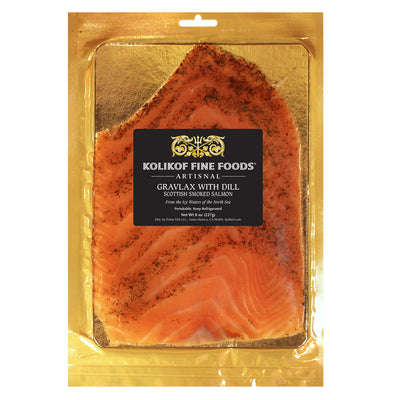 Scottish Salmon with Dill (Gravlax) at Kolikof.com