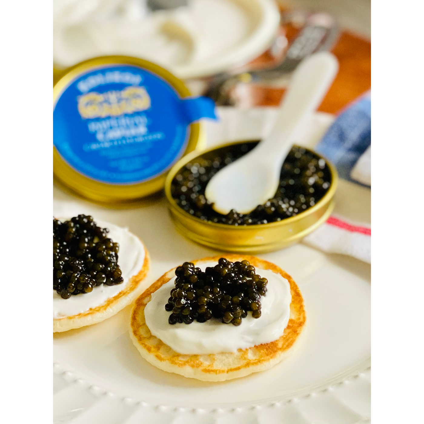 Duck Confit & Caviar Dinner For 2