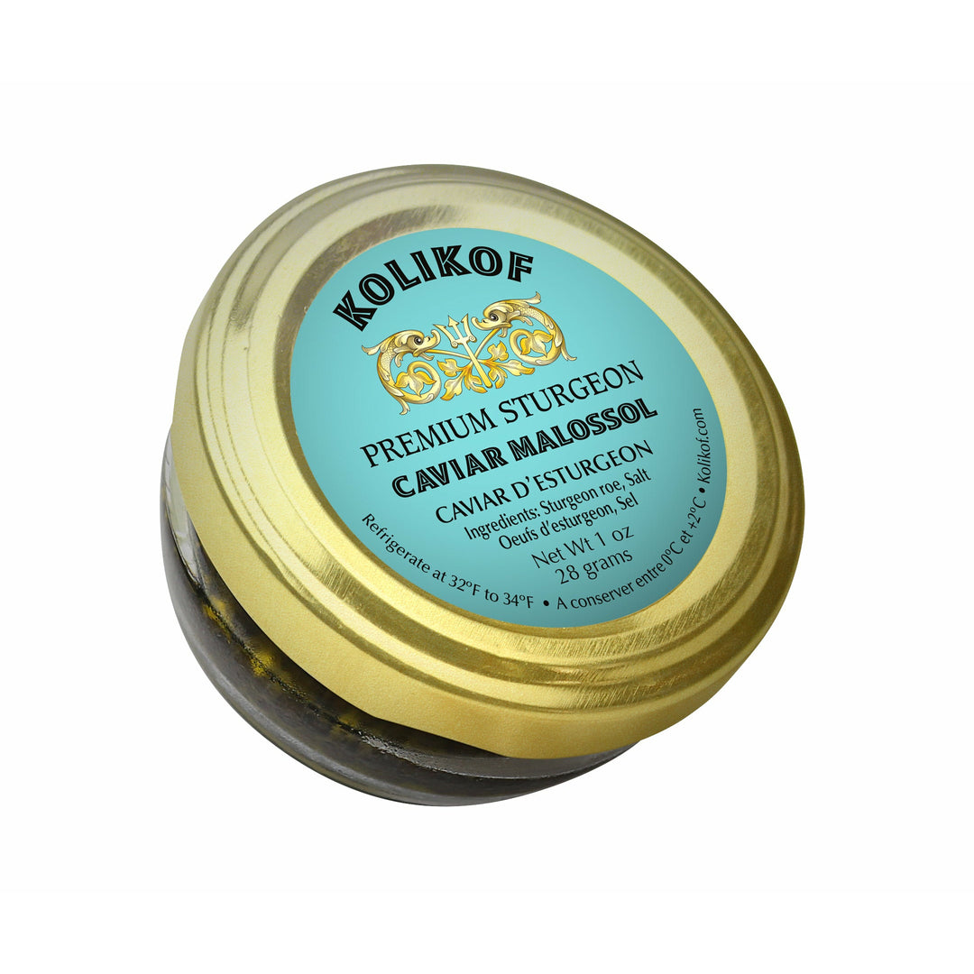 Caviar de esturión premium