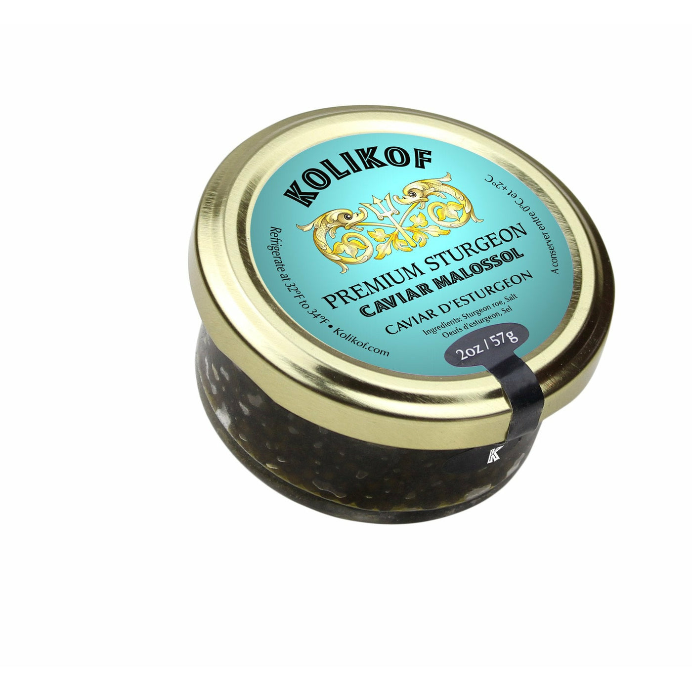 Premium Sturgeon Caviar by Kolikof, 2 oz