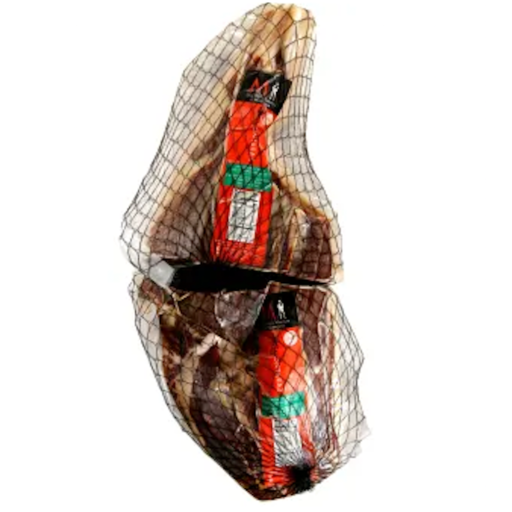 Montaraz - Hueso 100% Ibérico en Jamón, pienso de bellota, Bellota, Pata Negra - (16-18lbs.)