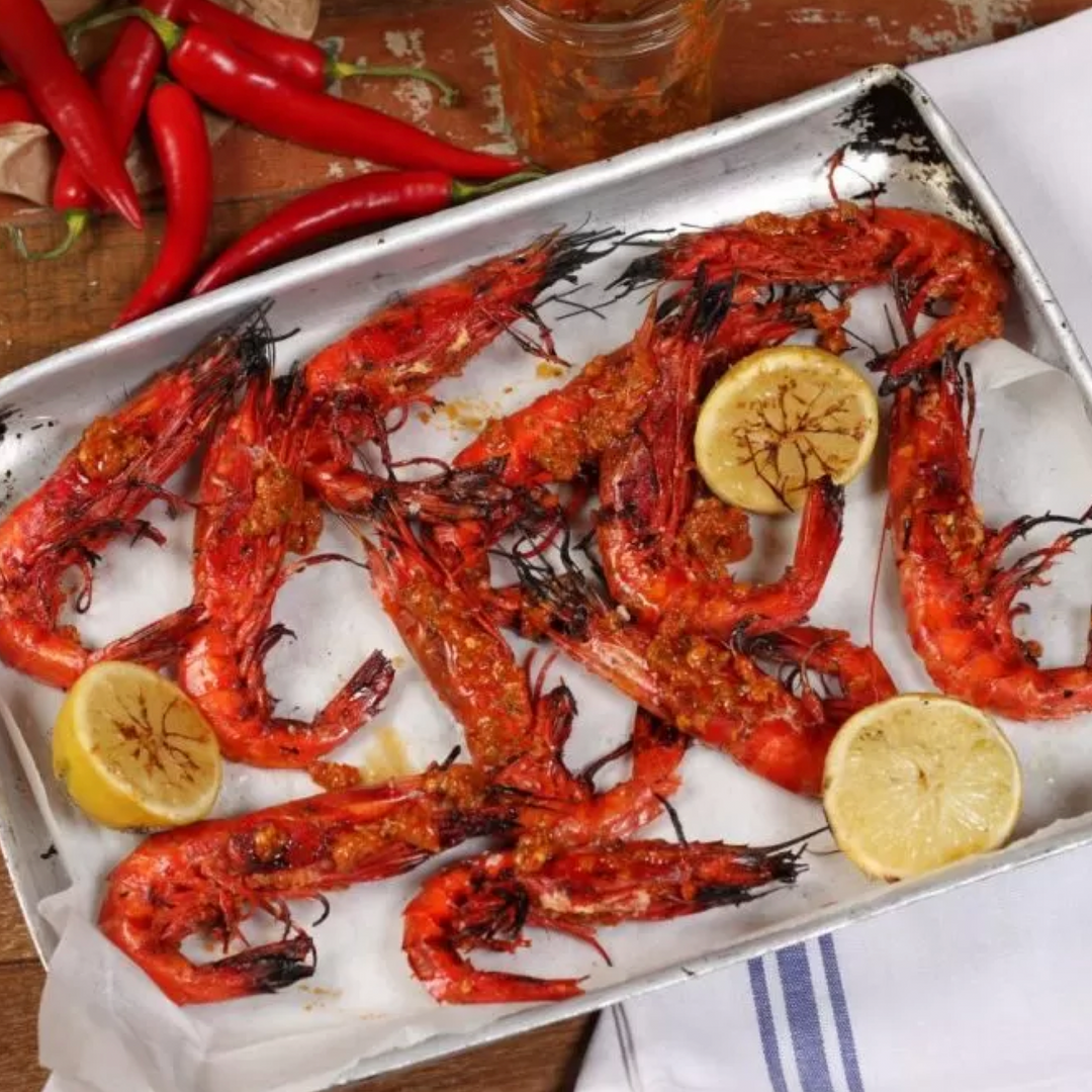 西班牙红 Carabineros 大虾