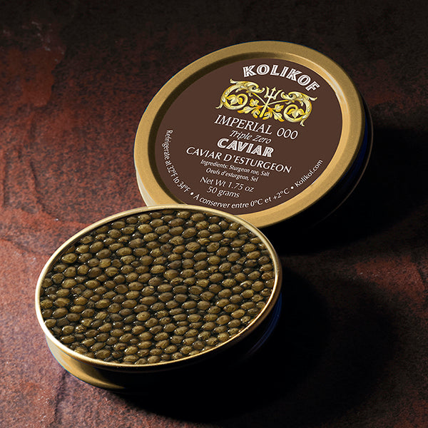 Ossetra & Imperial 000™ Sturgeon Caviar Gift Set